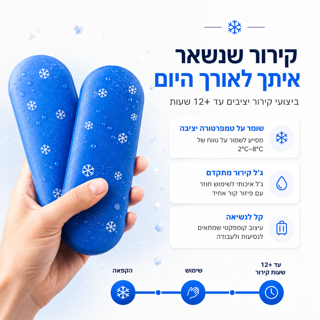 MediGo Pro -  נרתיק קירור חכם לתרופות ולמזרקים